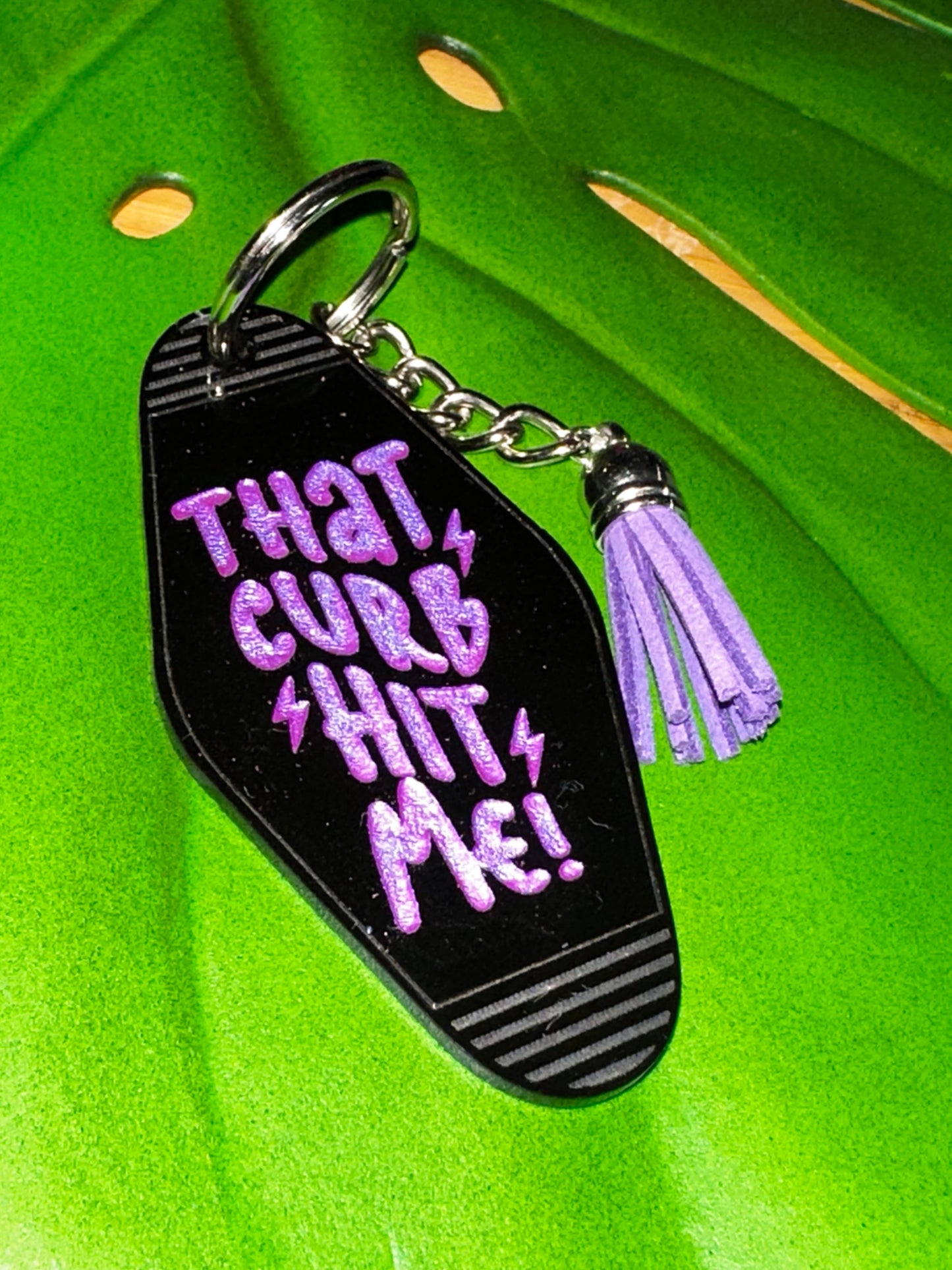 Retro Motel Keychain