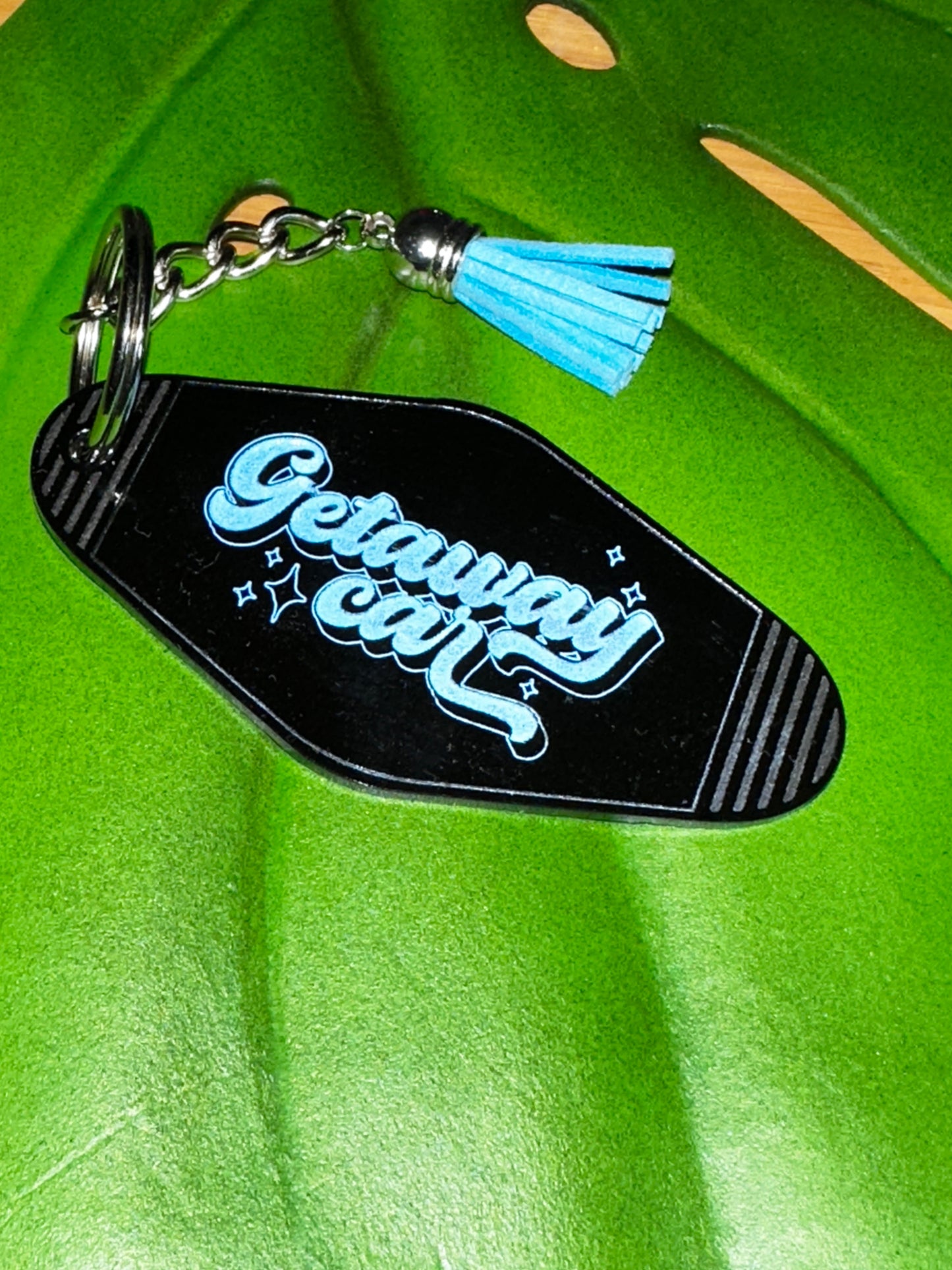 Retro Motel Keychain