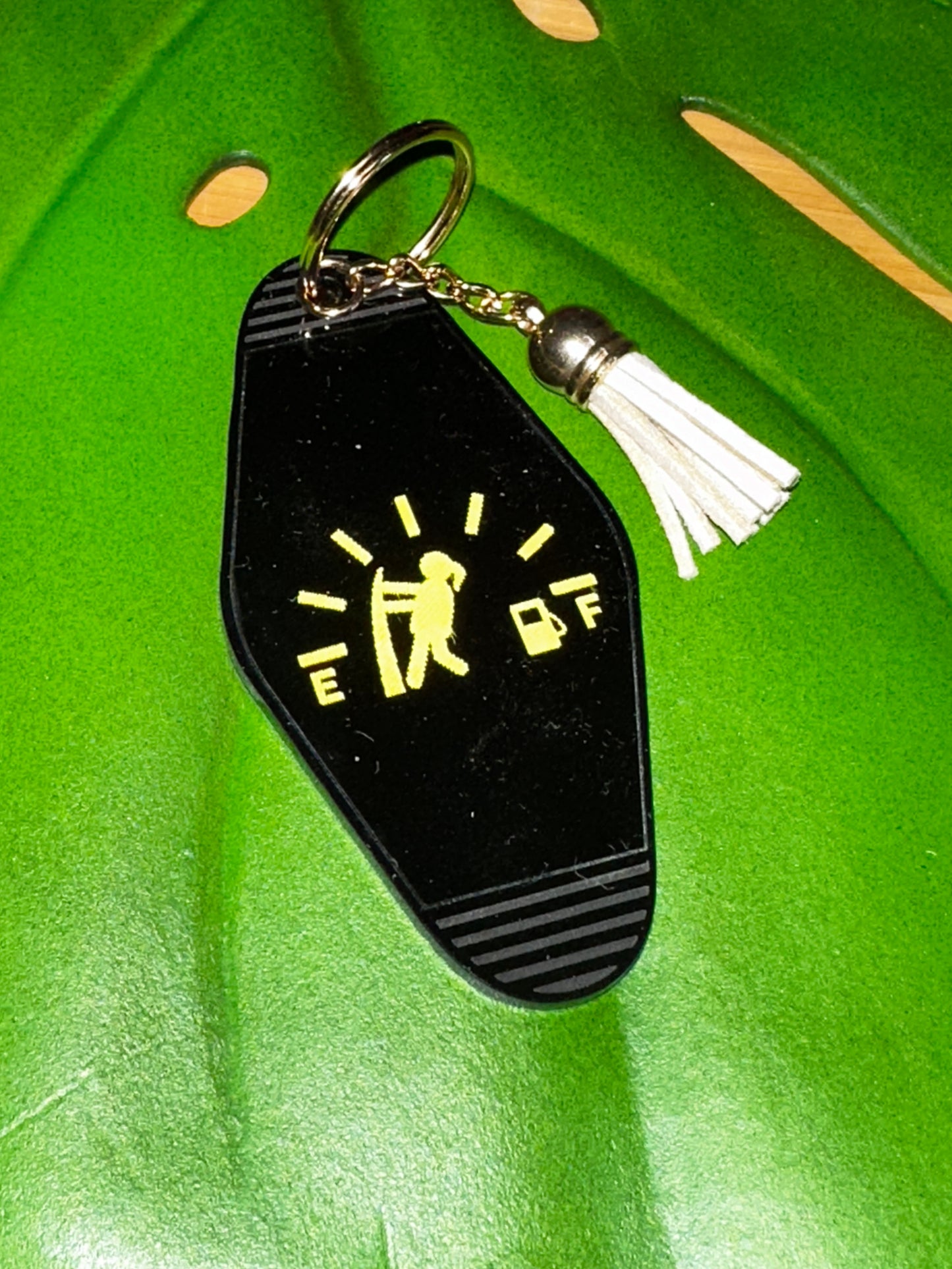Retro Motel Keychain
