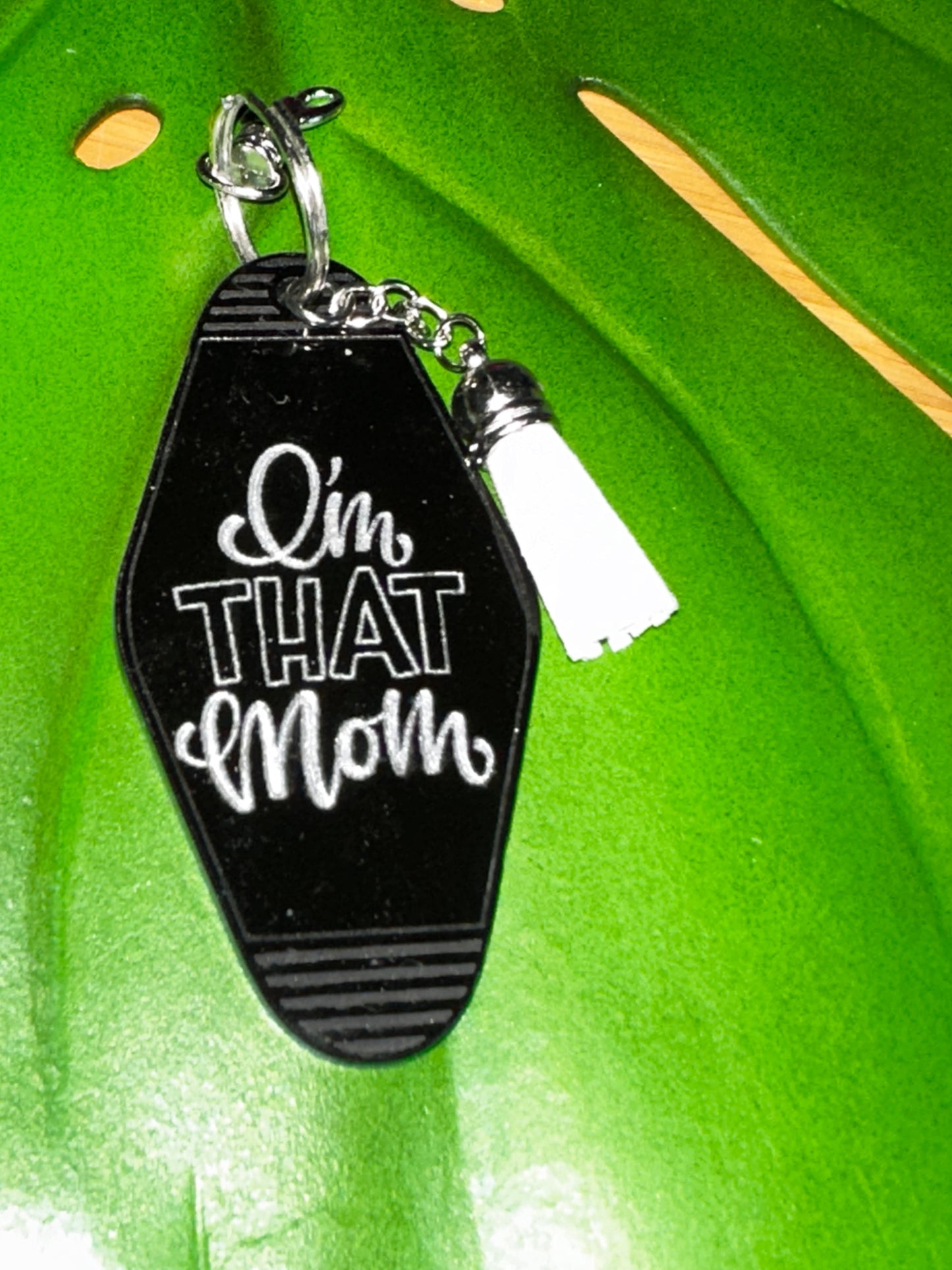 Retro Motel Keychain