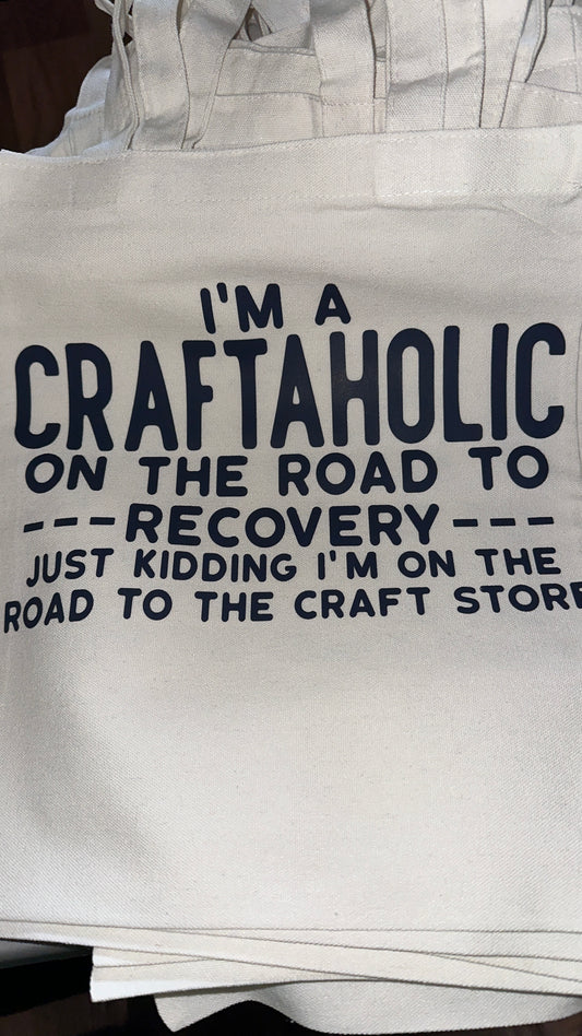 Craftaholic - Reusable Canvas Bag