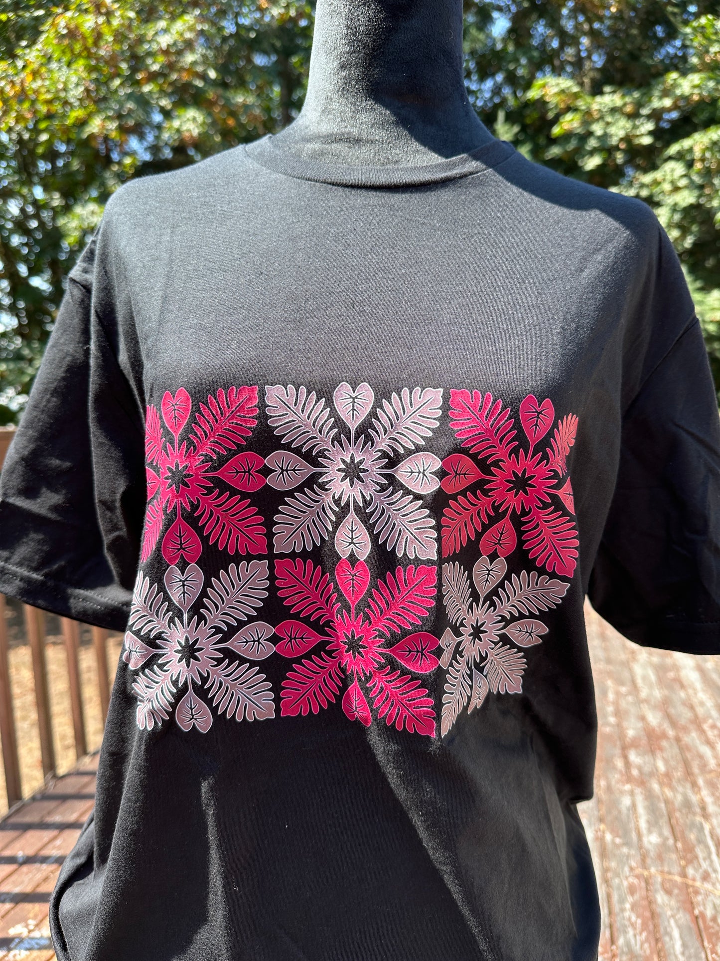 Fucshia Quilt Block