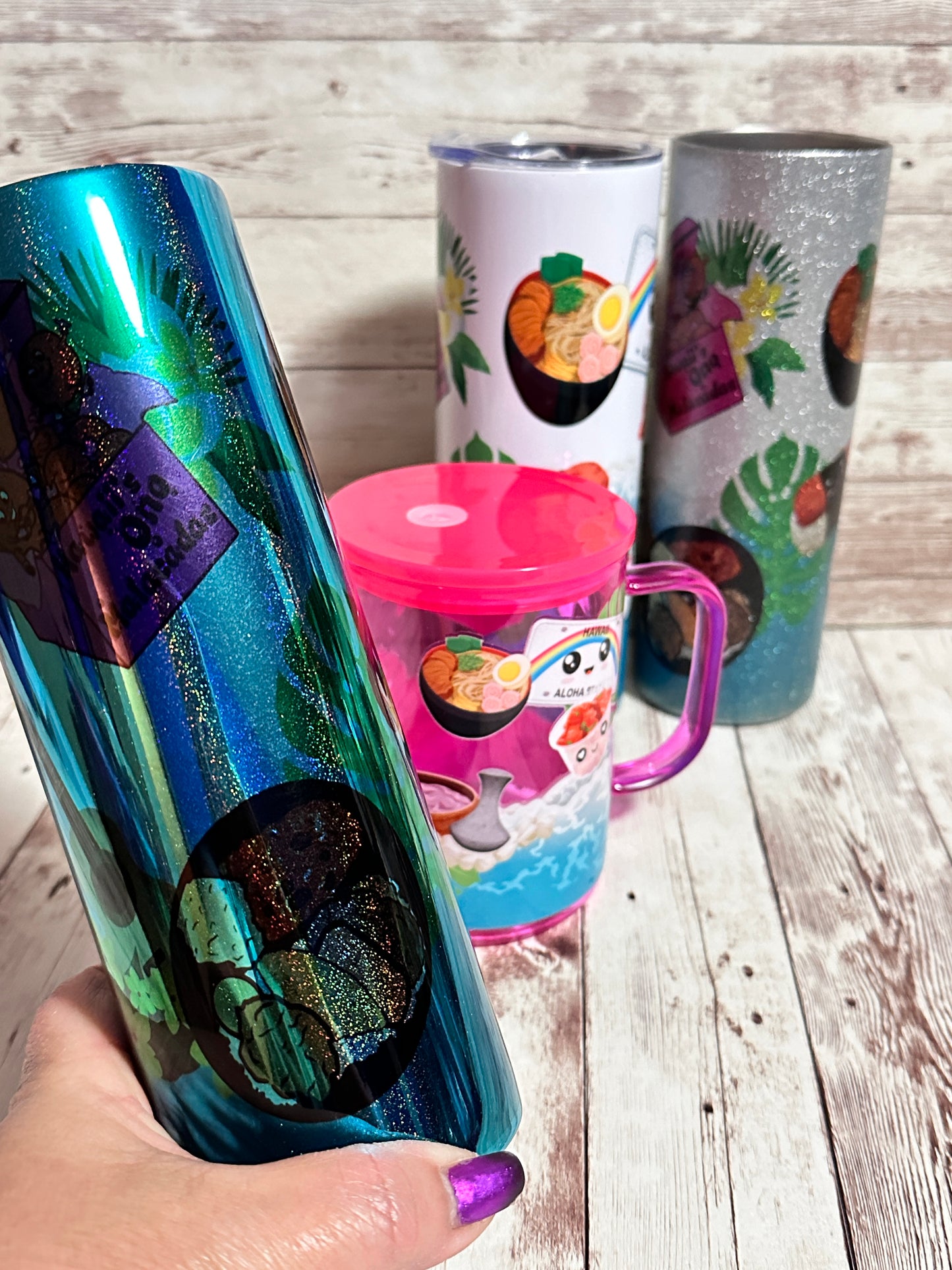 Hawaii Themed 20 oz Tumbler