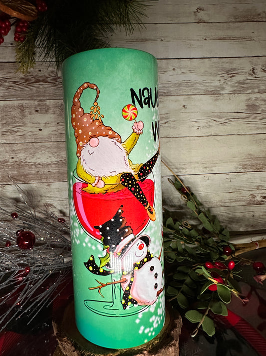 Naughty With Gnome Regrets | 20oz Tumbler