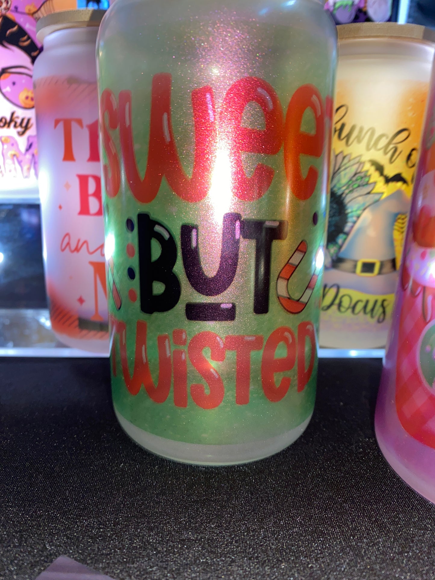 Sweet But Twisted | 16oz Glass Can Cup
